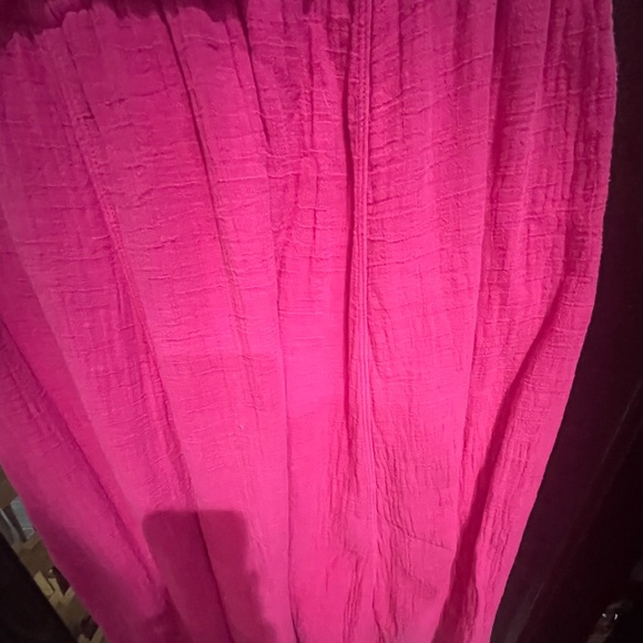 Hot pink Anthropology dress size M - Picture 3 of 5